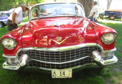 1955 Cadillac Only one Cadillac was in the car show and it was a great 