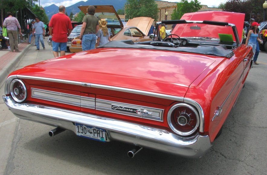 1964 Ford Galaxie The circular barrel style tail lights are what I find 